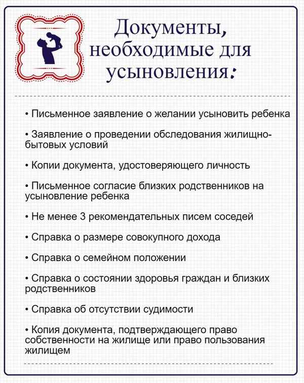 Какие документы нужны для оформления усыновления ребенка? Перечень необходимых справок