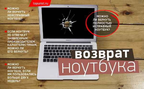 Можно ли вернуть ноутбук в магазин в течении 14 дней, если он не понравился?