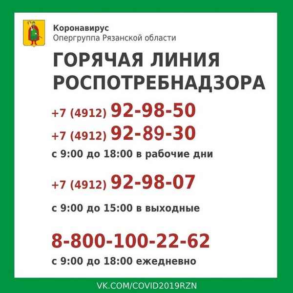 Роспотребнадзор: номера круглосуточных телефонов горячей линии и другие способы связи