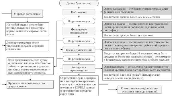 Критерии и признаки несостоятельности юридического лица для возбуждения дела о банкротстве