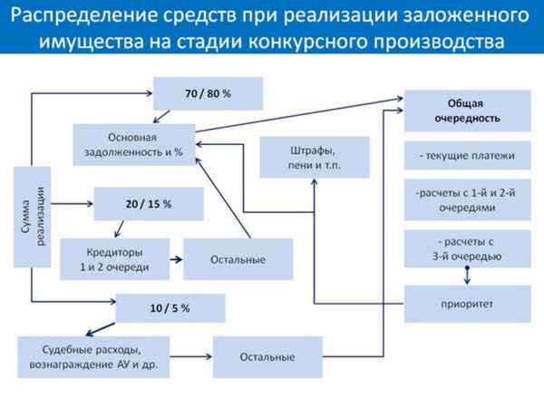 Залоговый кредитор и его права на различных этапах проведения процедуры банкротства