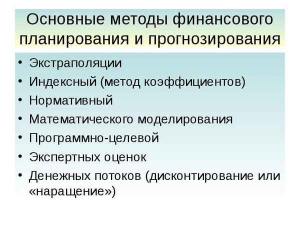 Меры по предупреждению банкротства предприятия: моделирование, экспертная оценка, экстраполяция
