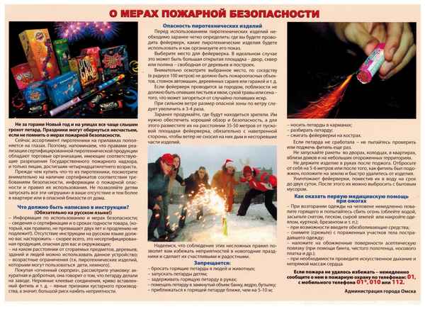 Правила пожарной безопасности в новогодние праздники: как устроить фейерверк и не нарушить закон?