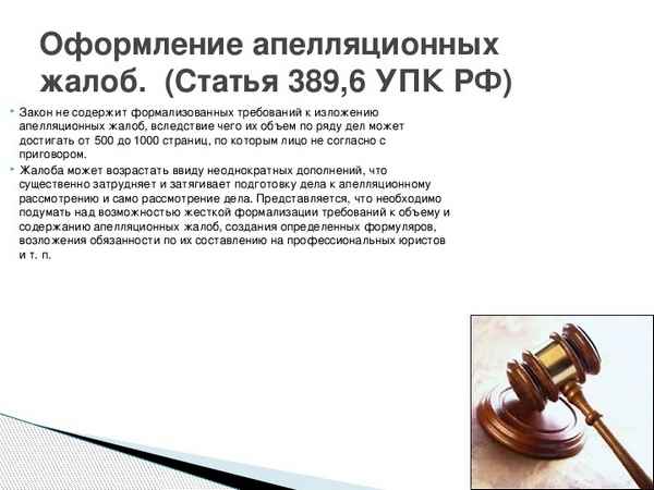 Упк рф статья 389 
