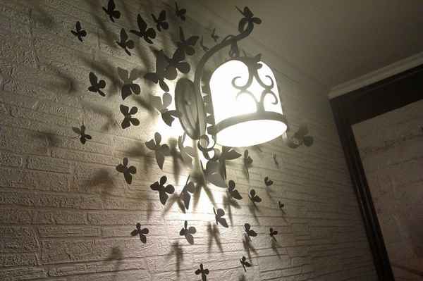 Декор: бабочки на стену своими руками 