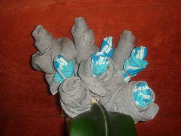 Букет из носков своими руками: как сделать, мастер-класс, цветы| 