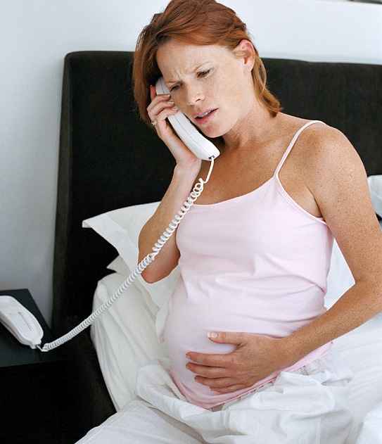 Беременность, преждевременное опускание головки 