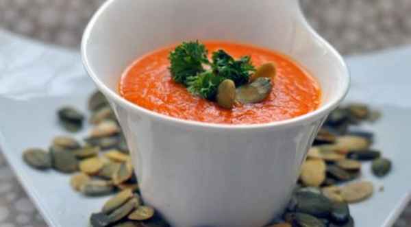 Суп-пюре из тыквы и чечевицы, пошаговый рецепт с фото