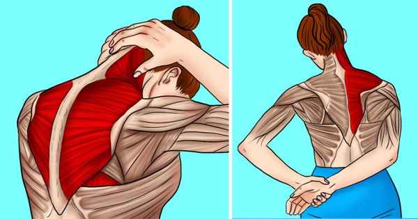 11 упражнений для снятия напряжения в шее и плечах
